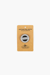 Vintage Rail Journeys Motif Lapel Pin