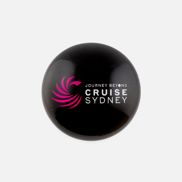 Cruise Sydney Crystal Dome Round Magnet