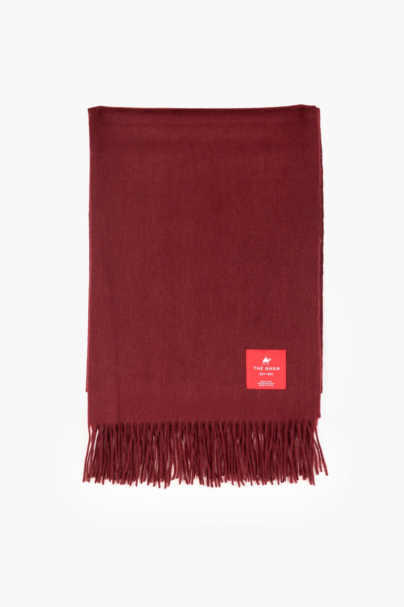 Scarf 'The Ghan' Burgundy | Journey Beyond Gift Shop