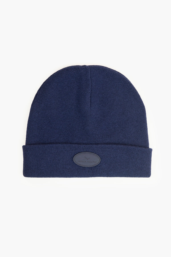 Beanie Indian Pacific Navy