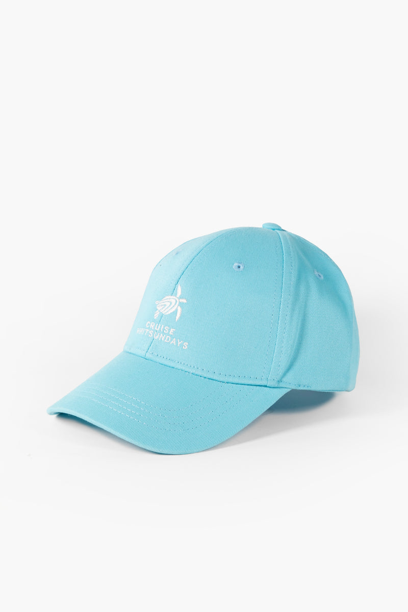 Kids Cap 'Cruise Whitsundays' Aqua