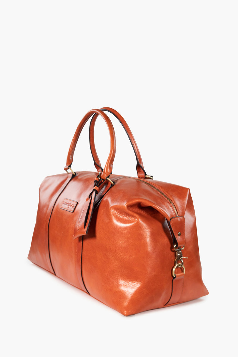 Outback Spirit Leather Weekender Bag