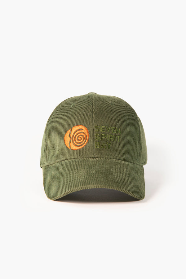 Seven Spirit Corduroy Cap Green