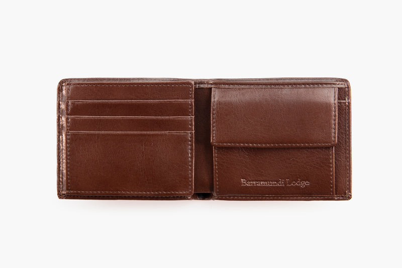 Leather Wallet Barramundi Lodge