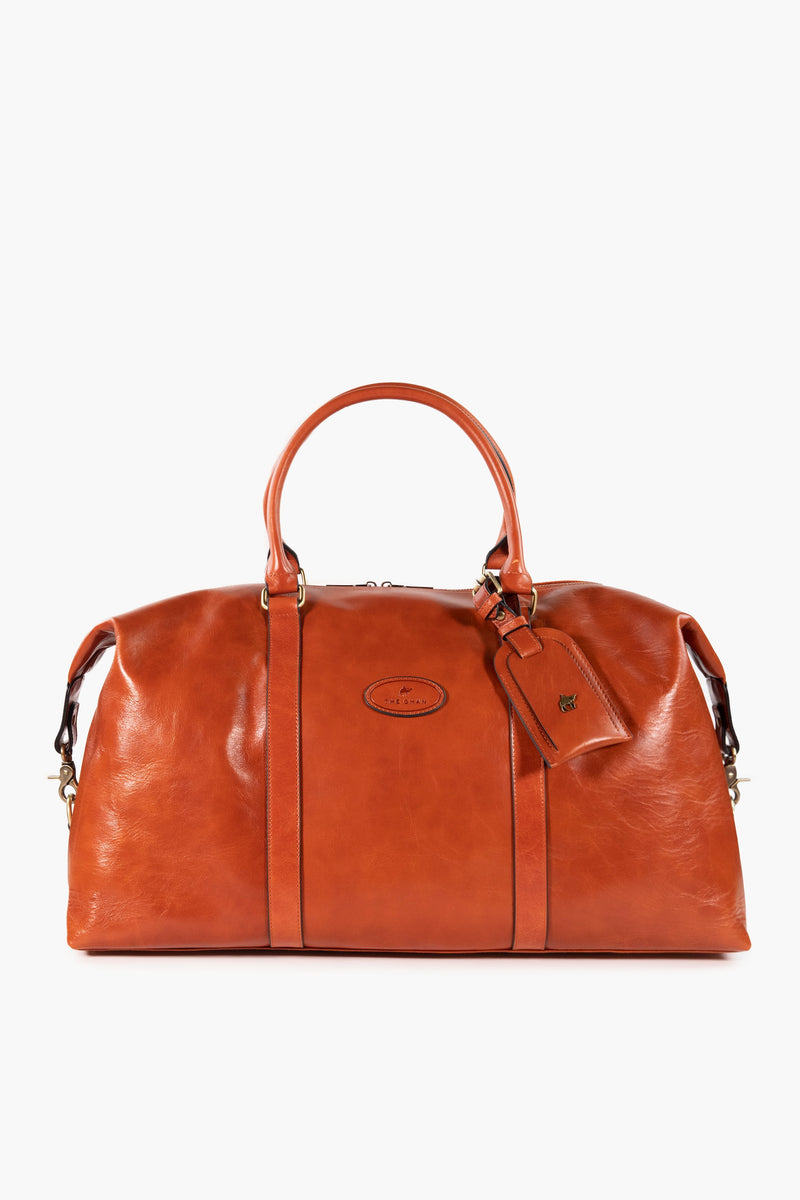 The Ghan Leather Weekender Bag