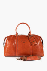 The Ghan Leather Weekender Bag