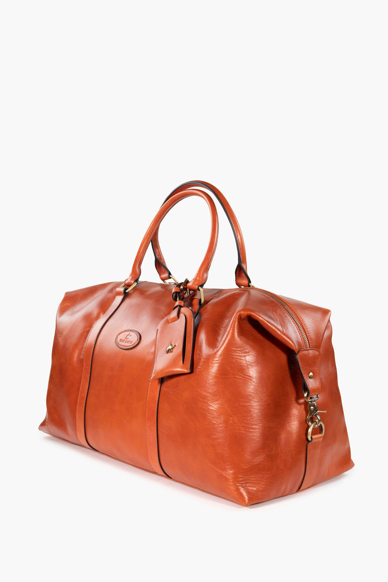 The Ghan Leather Weekender Bag