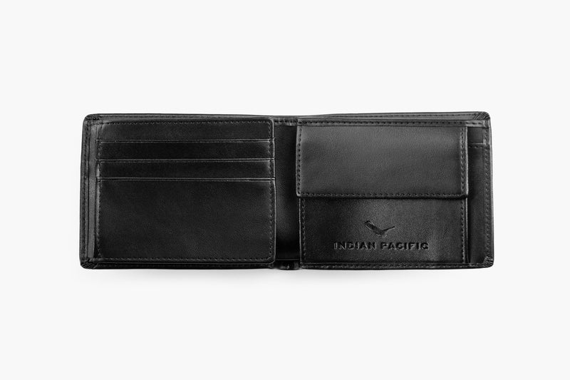 Leather Wallet 'Silver Pacific'