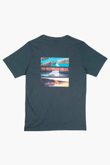 Horizontal Falls Men's Crew Neck Tshirt Image