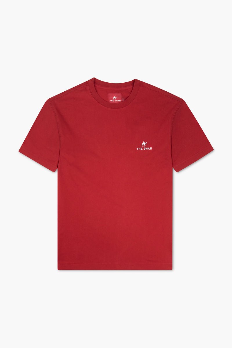 'The Ghan' T-Shirt Burgundy