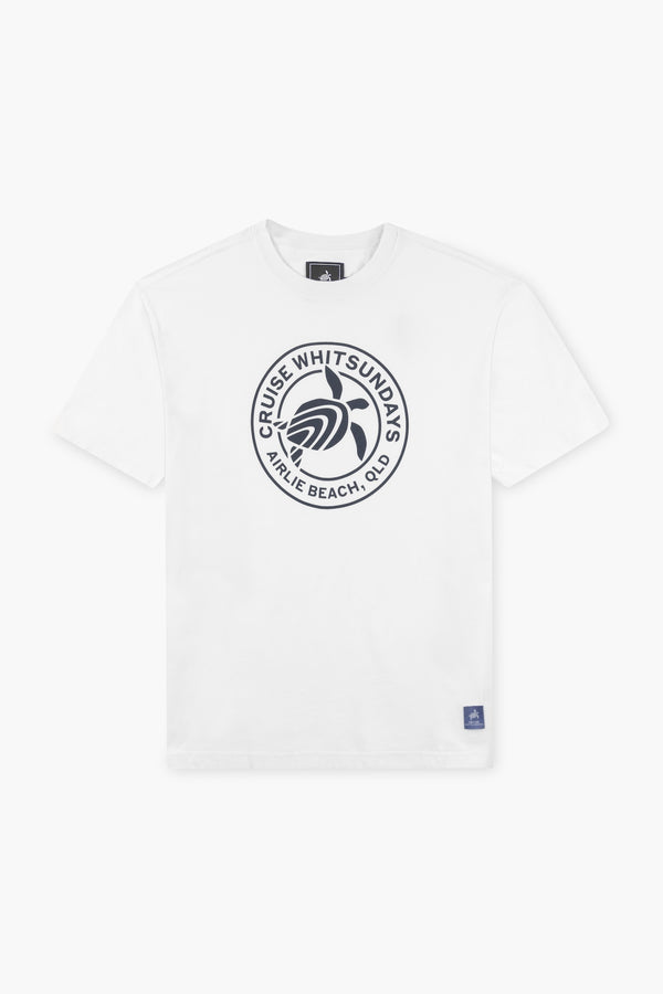 'Cruise Whitsundays' T-Shirt White