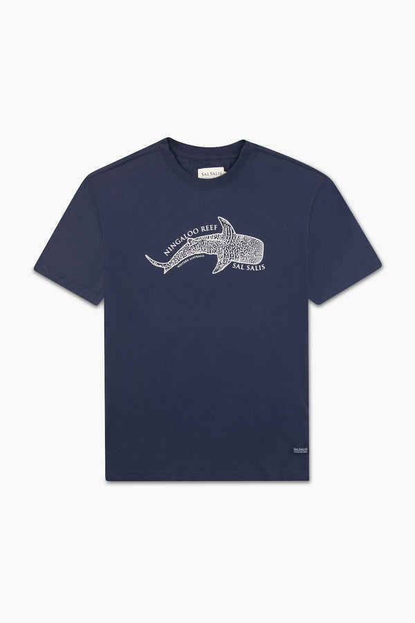 'Whale Shark' T-Shirt Navy