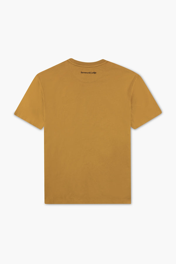 'Premier Fishing Destination' T-Shirt Brown