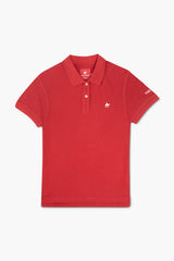 'The Ghan' Women's Polo Shirt Burgundy