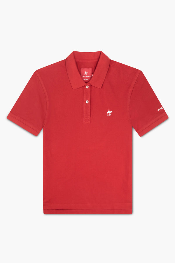 'The Ghan' Men's Polo Shirt Burgundy