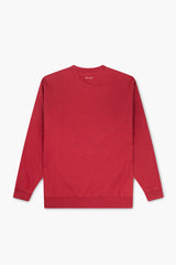 'Vintage Ghan Emblem' Sweatshirt Burgundy