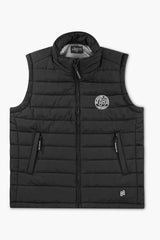 'Skydeck' Puffer Vest Black