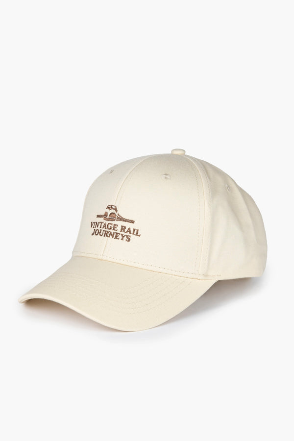 Vintage Rail Journeys Cap Off-white