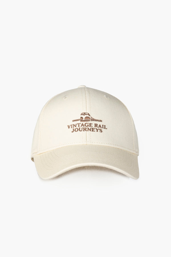 Vintage Rail Journeys Cap Off-white