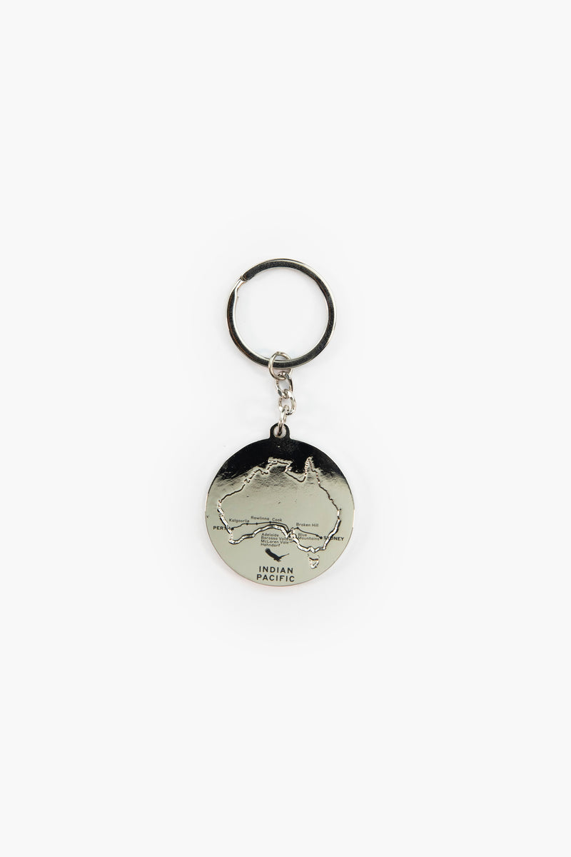 'Indian Pacific Circle' Keyring