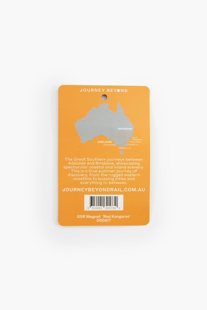 'Red Kangaroo' Magnet Great Southern