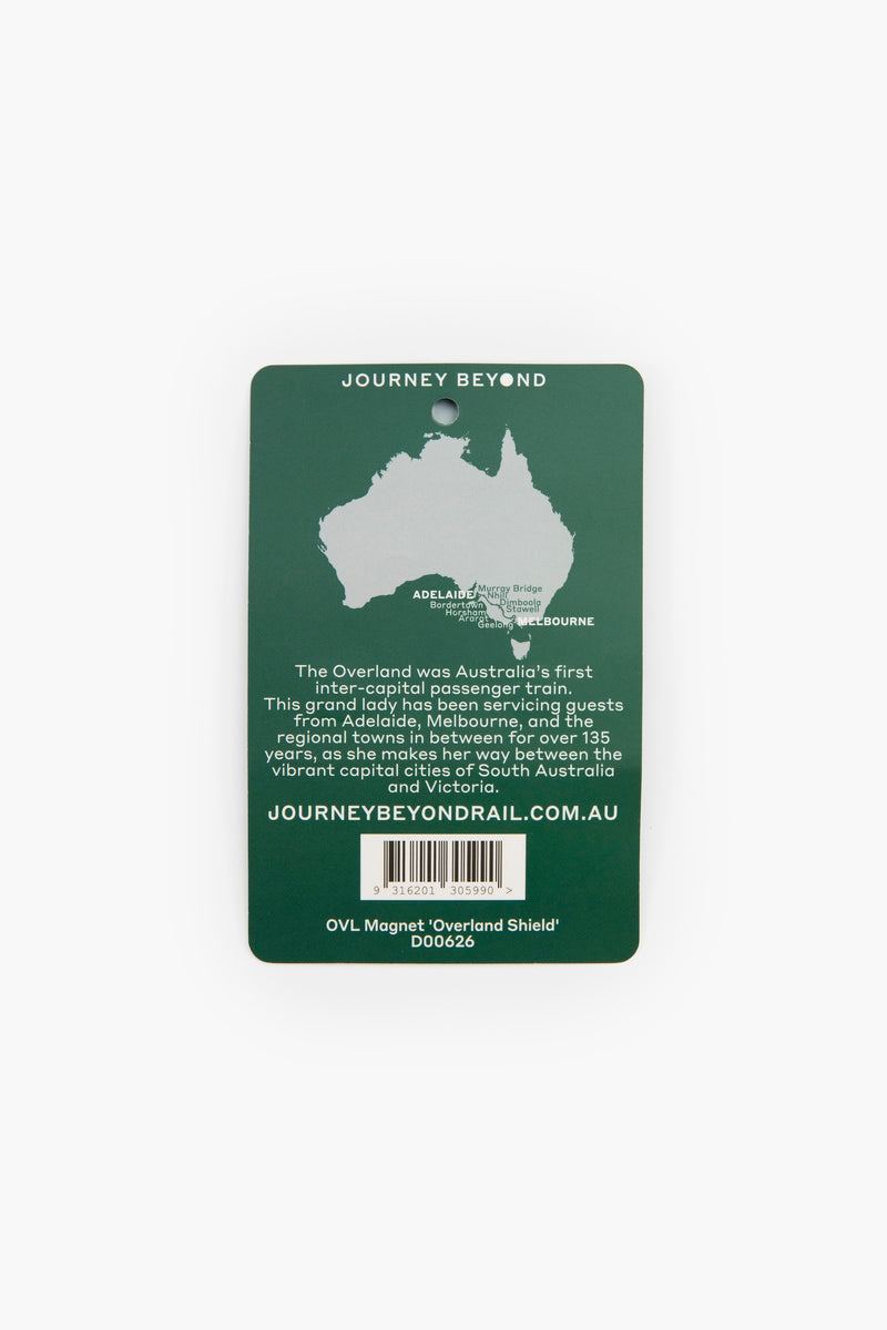 'The Overland Shield' Magnet