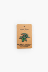 Lapel Pin 'Saltwater Crocodile'