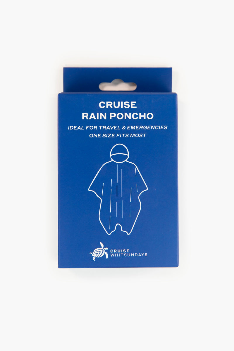 Cruise Whitsundays Rain Poncho