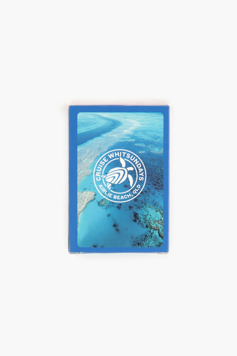 'Cruise Whitsundays' Waterproof Plastic Playing Cards