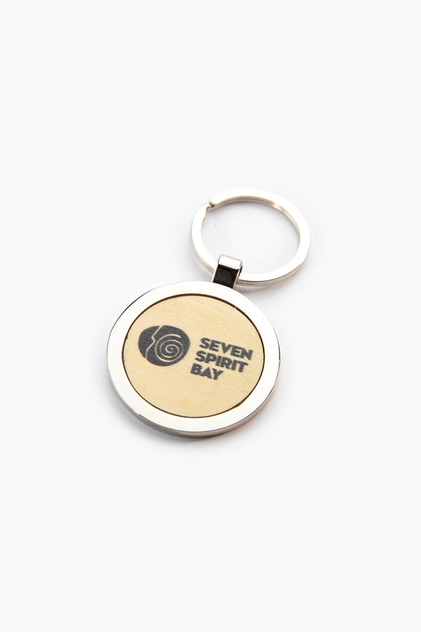 'Seven Spirit Bay' Keyring