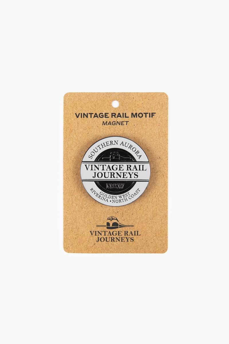 Vintage Rail Journeys Motif Magnet