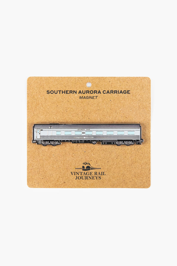 Vintage Rail Journeys 'Southern Aurora Carriage' Magnet