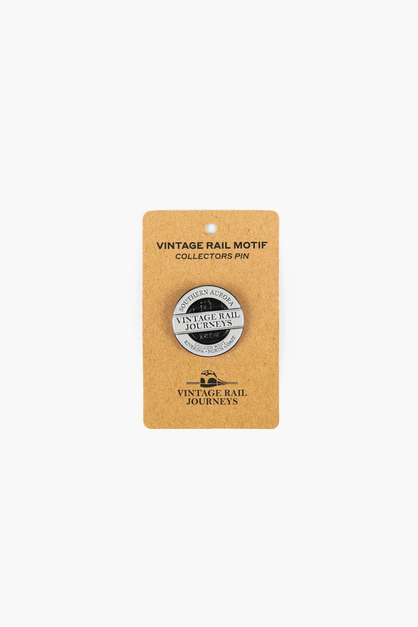 Vintage Rail Journeys Motif Lapel Pin
