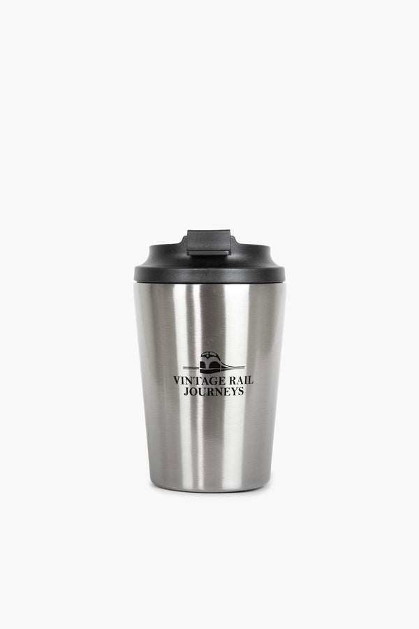 'Vintage Rail' Tumbler 360ml Black