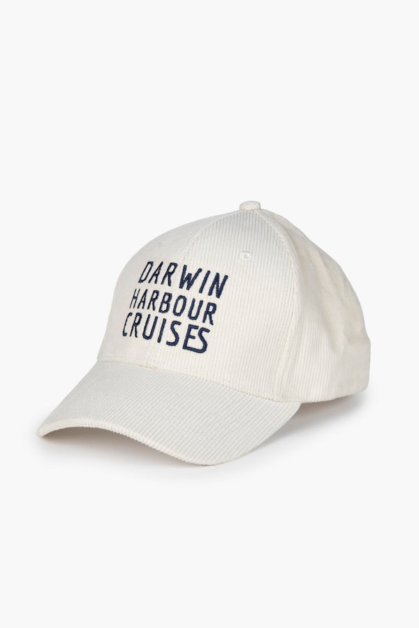 Darwin Harbour Cruises Corduroy Cap Beige