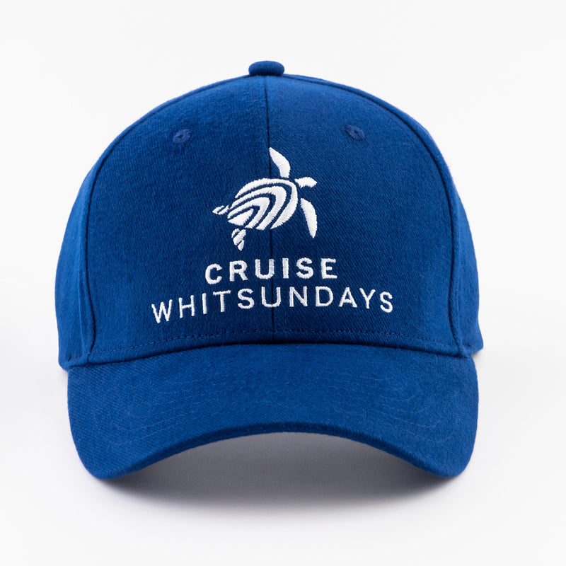 Cruise Whitsundays Cap with Embroidery Navy