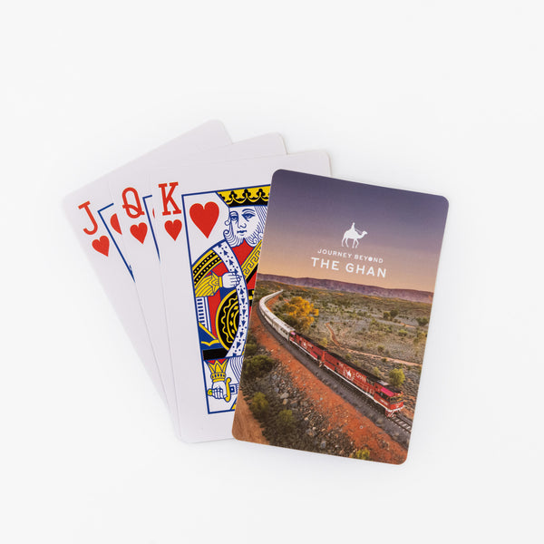 The Ghan Playing Cards
