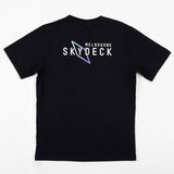 Melbourne Skydeck Logo Tshirt Men's Black