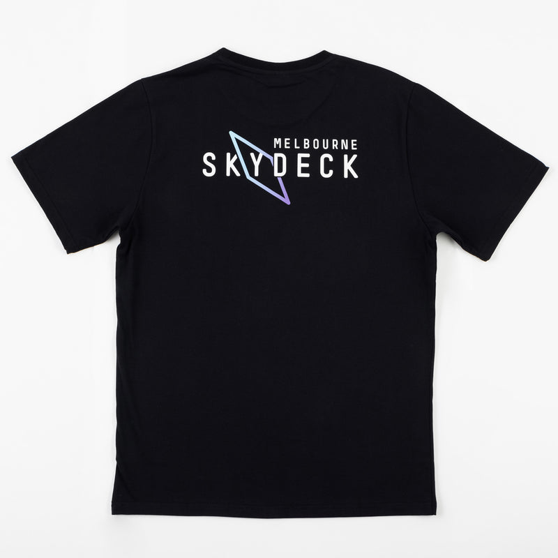Melbourne Skydeck Logo Tshirt Men's Black