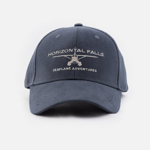 Horizontal Falls Cap with Embroidery - Grey