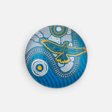 Indian Pacific Indigenous Art Dome Magnet