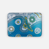 Indian Pacific Indigenous Art Rectangle Magnet