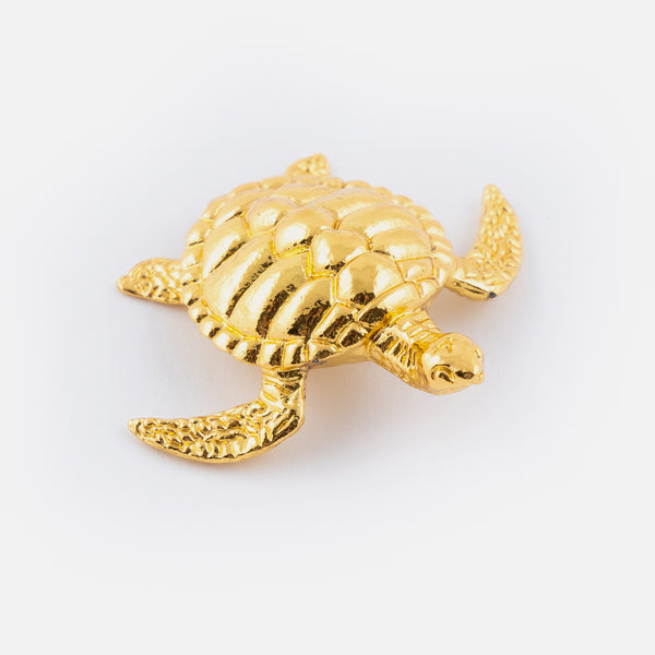 Cruise Whitsundays Turtle Gold Figurine