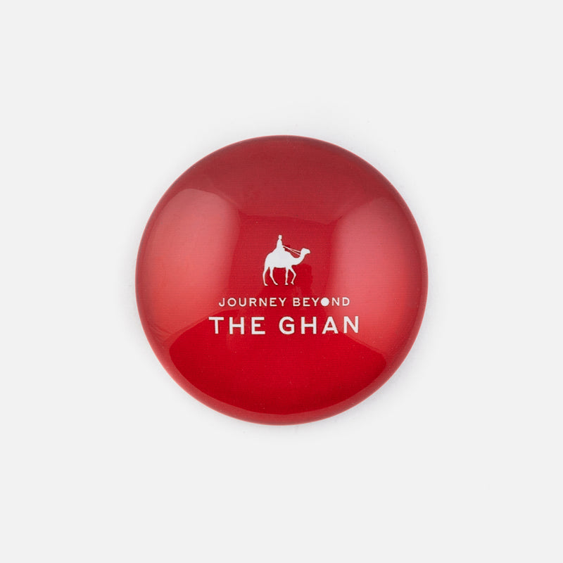 The Ghan Crystal Round Logo Magnet